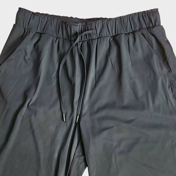 32 Degrees Cool Pants Womens Size L Large Solid All Black Pull On Crop Active - Picture 2 of 6